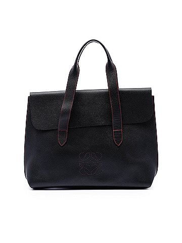 Loewe Grained Calfskin Anagram Briefcase (view 1)