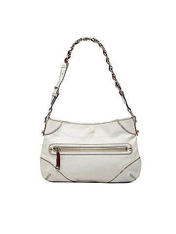 Gucci Calfskin Web Capri Ranch Kid Shoulder Bag (view 1)