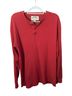 Nike 100% Cotton Red Long Sleeve Button-Down Shirt Size XXL - photo 1
