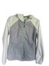 The North Face 100% Polyester 100% Nylon Color Block Gray White Green Raincoat Size S - photo 1