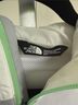 The North Face 100% Polyester 100% Nylon Color Block Gray White Green Raincoat Size S - photo 3