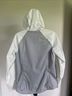 The North Face 100% Polyester 100% Nylon Color Block Gray White Green Raincoat Size S - photo 7