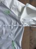 The North Face 100% Polyester 100% Nylon Color Block Gray White Green Raincoat Size S - photo 8