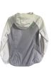 The North Face 100% Polyester 100% Nylon Color Block Gray White Green Raincoat Size S - photo 2