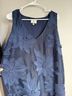 Tuckernuck 100% Polyester Floral Blue Cocktail Dress Size L - photo 7