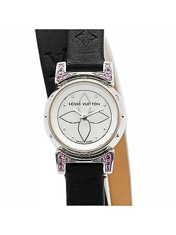 Louis Vuitton Louis Vuitton Tambour Bijou Triple Coiled Q1511 White Dial Women's Watch (view 1)