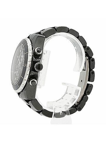 Chanel Chanel J12 Diamond H2419 Black Dial Men's Watch (view 2)