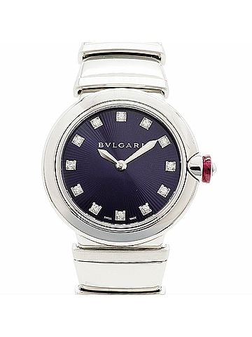 Bvlgari Bvlgari Lucea Diamond LU28S Navy Dial Women's Watch (view 1)