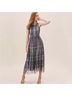 BHLDN 100% Polyester 100% Polyester Floral Blue Casual Dress Size 14 - photo 3