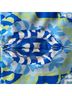 J. McLaughlin Paisley Blue Yellow Cocktail Dress Size M - photo 7
