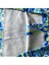 J. McLaughlin Paisley Blue Yellow Cocktail Dress Size M - photo 8