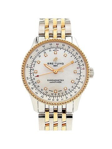 Breitling Breitling Navitimer U17395 White Dial Women's Watch (view 1)