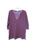 J.Crew 100% Cotton Print Multi Color 3/4 Sleeve Blouse Size L - photo 1