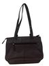 Stone Mountain Brown Leather Shoulder Bag One size - photo 2