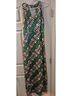 Milly Graphic Green Black White Wool Dress Size 6 - photo 4