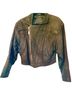 Midnight 100% Leather Black Leather Jacket Size M - photo 1