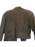 Midnight 100% Leather Black Leather Jacket Size M - photo 2
