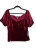 ModCloth Red Short Sleeve Blouse Size XL - photo 1