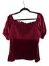 ModCloth Red Short Sleeve Blouse Size XL - photo 2