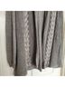 Knitted & Knotted Gray Wool Cardigan Size XS - photo 10