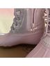 Sperry Top Sider Pink Rain Boots Size 4 - photo 3