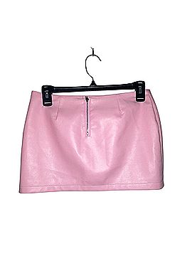 Edikted Noa Faux Leather Skirt (view 2)