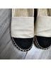 Tory Burch Black White Flats Size 9 - photo 4