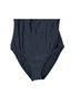 Quince Solid Black One Piece Swimsuit Size S - photo 5