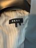 DKNY 62% Polyester 35% Rayon 3% Spandex 100% Polyester Multi Color Blazer Size 10 - photo 3