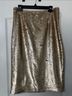 Eliza J Solid Gold Skort Size L - photo 3