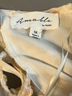 Amable by Mable 80% Polyester 100% Rayon Floral Ivory Yellow Casual Dress Size M - photo 3
