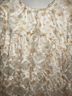 Amable by Mable 80% Polyester 100% Rayon Floral Ivory Yellow Casual Dress Size M - photo 6