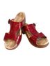 Dansko 100% Leather Floral Red Heels Size 9 - photo 1