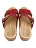 Dansko 100% Leather Floral Red Heels Size 9 - photo 10