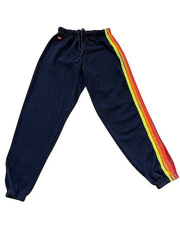Aviator Nation 5 Stripe Navy Sweatpants (view 1)