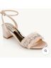 Badgley Mischka Pink Sandals Size 8 1/2 - photo 3