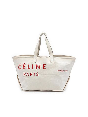 Céline Medium Canvas Made In Tote (view 1)