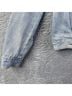 H&M 100% Cotton Blue Jacket Size 6 - photo 5