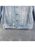 H&M 100% Cotton Blue Jacket Size 6 - photo 6