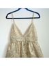 Alice + Olivia Solid Gold Tan Active Dress Size 10 - photo 7