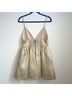 Alice + Olivia Solid Gold Tan Active Dress Size 10 - photo 9