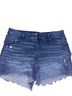 Nine West Blue Denim Shorts Size 12 - photo 1