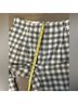 J.Crew Plaid Black Ivory Dress Pants Size 8 - photo 7