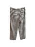 J.Crew Plaid Black Ivory Dress Pants Size 8 - photo 2