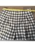 J.Crew Plaid Black Ivory Dress Pants Size 8 - photo 5
