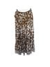 Calypso St. Barth 100% Polyester Tropical Brown White Casual Skirt Size L - photo 2