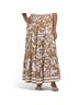 Calypso St. Barth 100% Polyester Tropical Brown White Casual Skirt Size L - photo 6