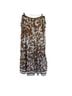 Calypso St. Barth 100% Polyester Tropical Brown White Casual Skirt Size L - photo 1