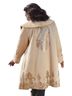 Soft Surroundings Floral Tan Coat Size L - photo 2