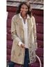 Soft Surroundings Floral Tan Coat Size L - photo 3